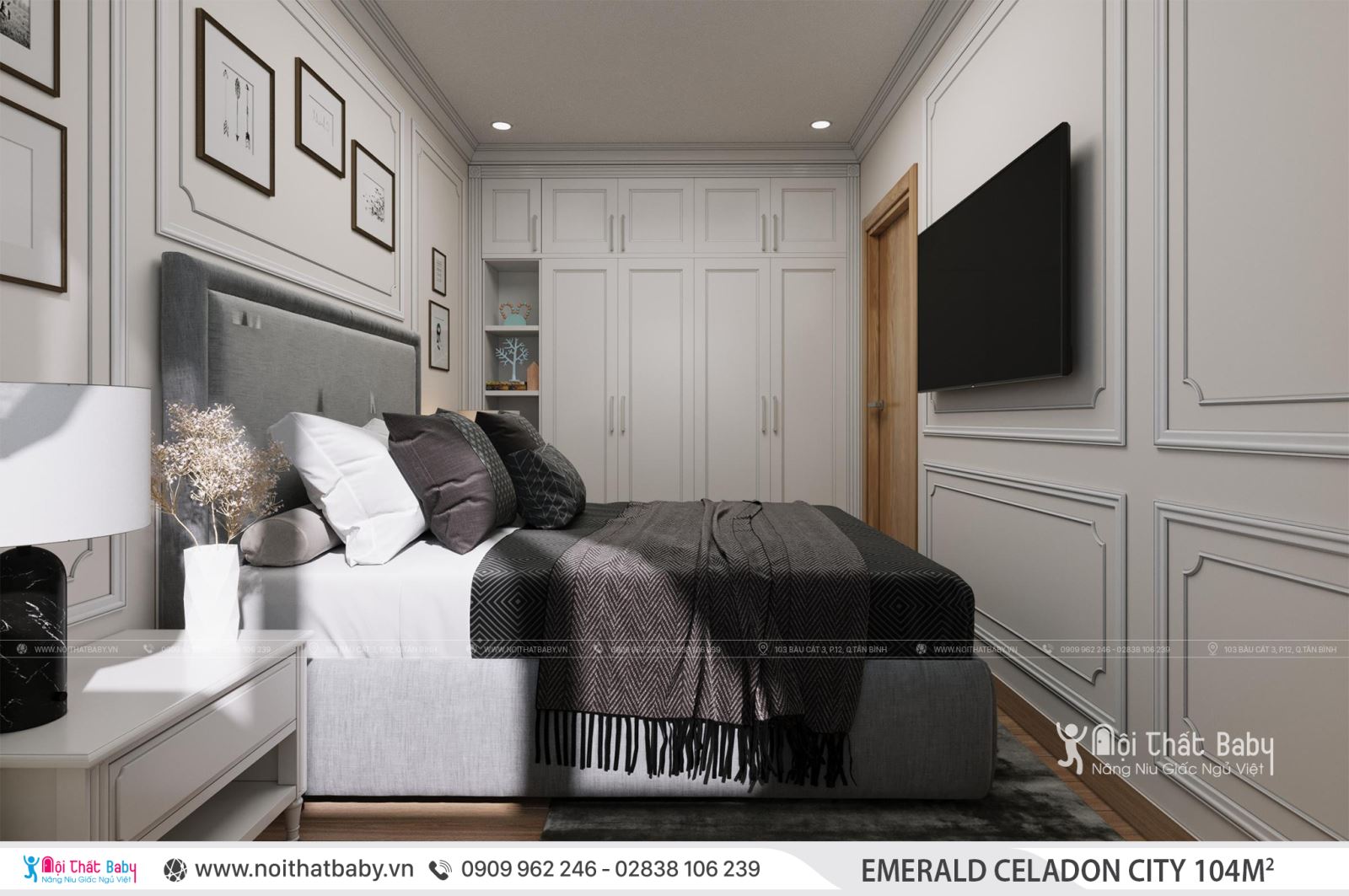 Tổng hợp các mẫu thiết kế nội thất Chung cư Emerald Celadon City